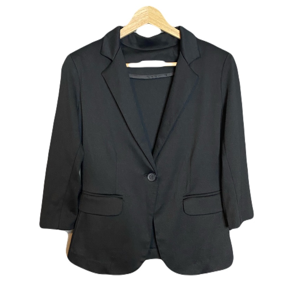 Olivia Moon Black Blazer Stretchy.